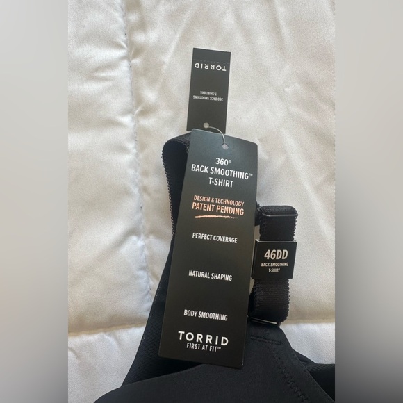 New Torrid BACK SMOOTHING T-SHIRT Bra Sz 46DD - Picture 3 of 5